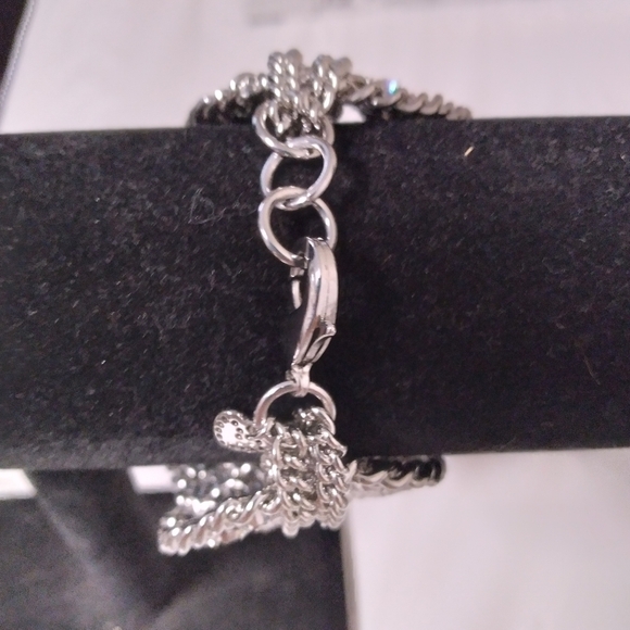 Stella and Dot Petra Braided Chain Bracelet - Picture 9 of 14